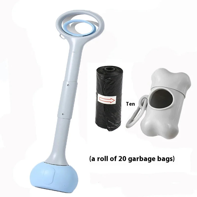 70cm Pet Poop Picker Portable Dog Pooper Scooper Outdoor Walking Poop Shovel Waste Pick Picker Scooper Puppy Cleaning Supplies